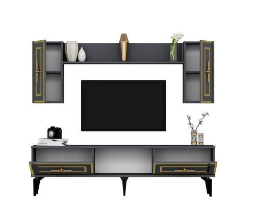 TV-pöytä Viola - Antrasiitti