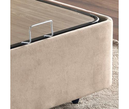 Ela Single - vaaleanruskea (90 x 190)