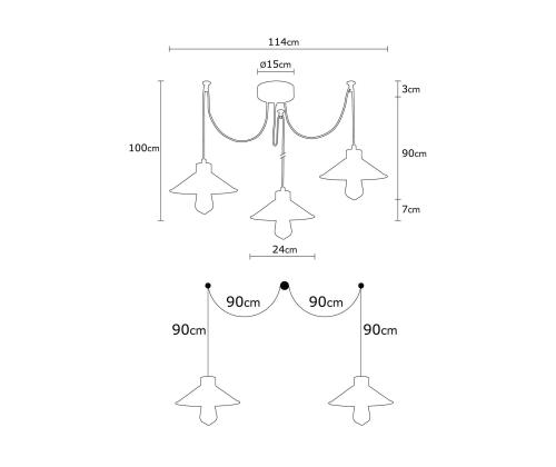 Valaisimet Manavgat - N-546