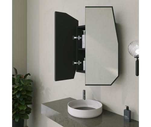 Kvartsikaappi - musta