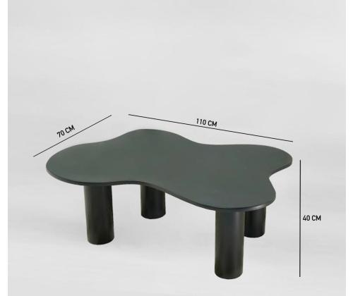 Sohvapöytä Bloom - Musta