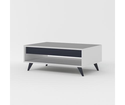 Sohvapöytä Century - Valkoinen