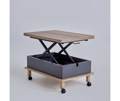 Sohvapöytä Dy Adt - Alaska, Antrasiitti