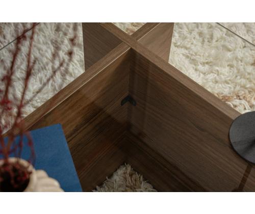 Sohvapöytä Vetrino - Venezia pähkinäpuu