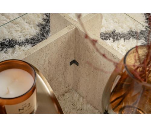 Sohvapöytä Flavio - Travertiini