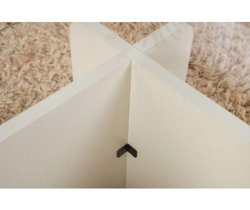 Sohvapöytä Flavio - Puinen valkoinen