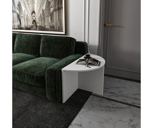 Sohvapöytä Dolunay - Valkoinen