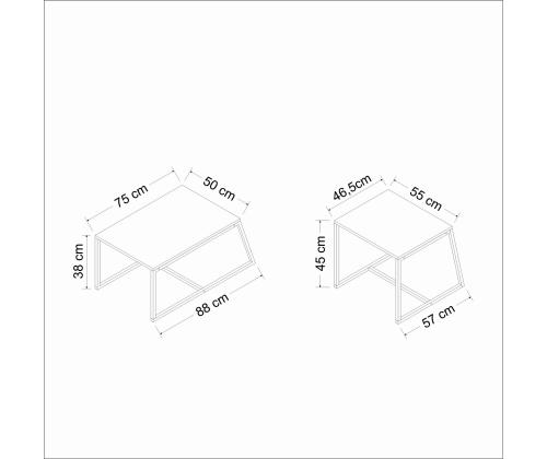 Sohvapöytä Minimal - Travertiini
