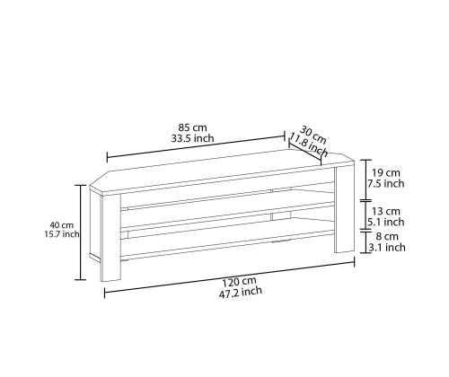 TV laud Corner - Tammi