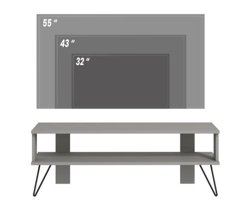 TV-pöytä Duama - Harmaa