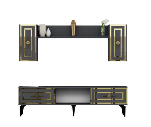 TV-pöytä Viola - Antrasiitti