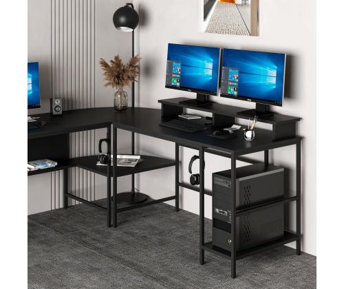 Työpöytä Greta Matte - 7042 - Musta