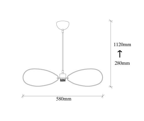 Valaisimet Hemdem - 707-S MUSTA