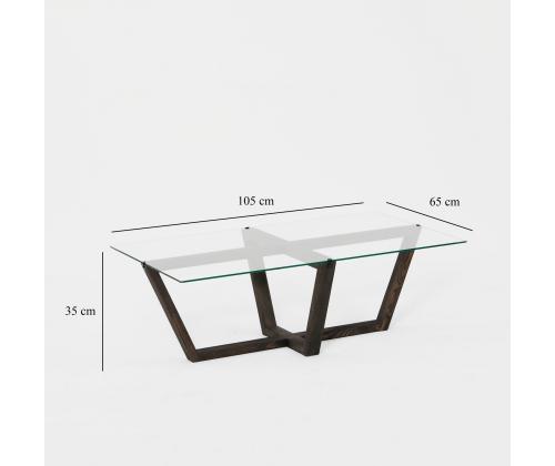 Sohvapöytä Amalfi - Antrasiitti