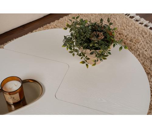 Sohvapöytä Moira - Wood White