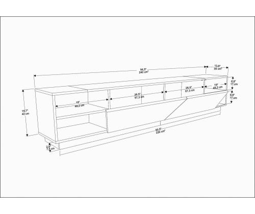 TV laud Rhodes - Antrasiitti, Tammi