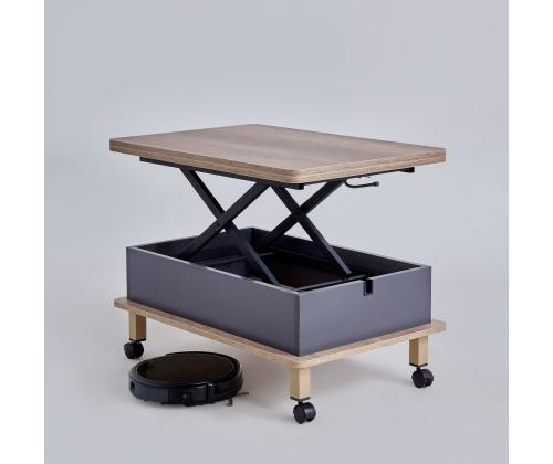 Sohvapöytä Dy Adt - Alaska, Antrasiitti