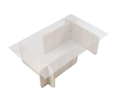 Sohvapöytä Flavio - Travertiini