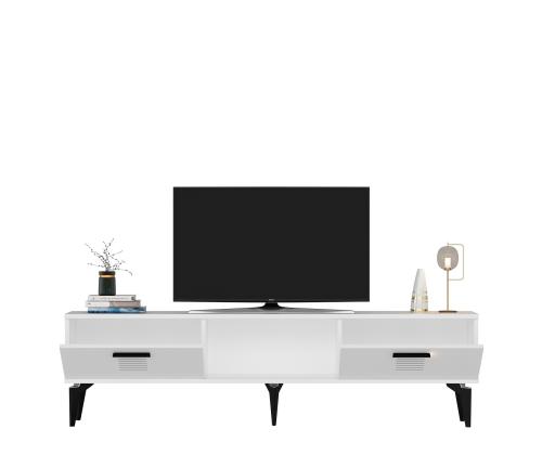 TV-pöytä Asimo - Valkoinen