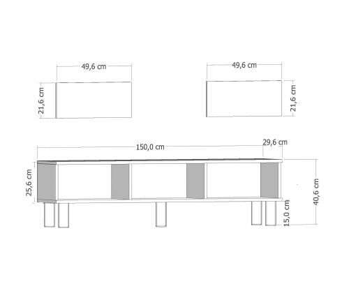 TV laud Poland Bohem takka - Antrasiitti