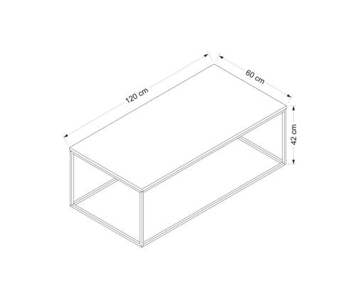 Sohvapöytä Tiger - Pähkinäpuu
