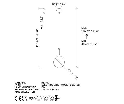 Valaisimet Orbıtal - 15-14002