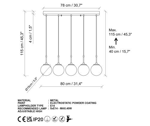 Valaisimet Orbıtal - 15-14022