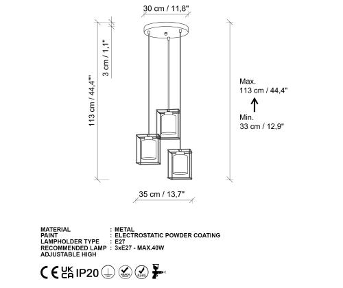 Valaisimet Swank - 702-7