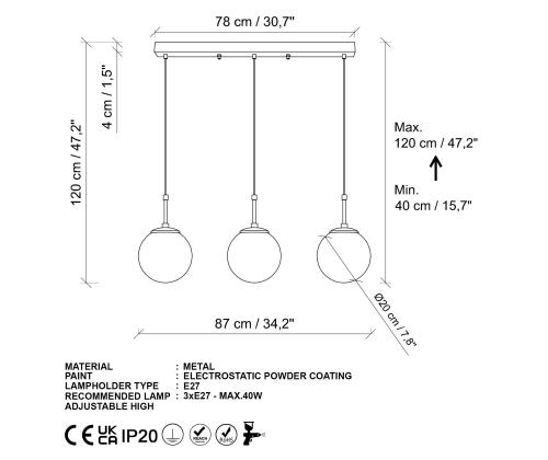 Valaisimet Orbıtal - 20-14051