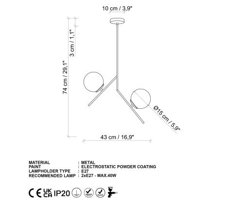 Valaisimet Dolunay - 144 - 1