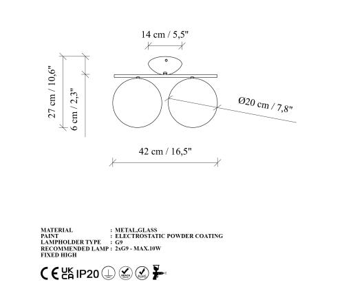 Valaisimet Luminar - 14115