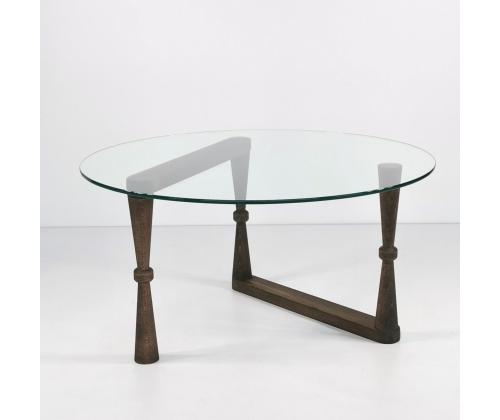 Sohvapöytä Yuvarlak Cam Orta Sehpa S301