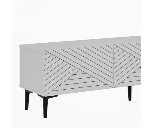 TV-pöytä Felix - Valkoinen