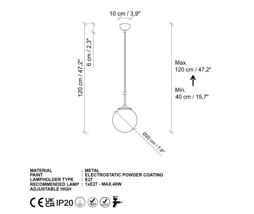 Valaisimet Orbıtal - 20-14041