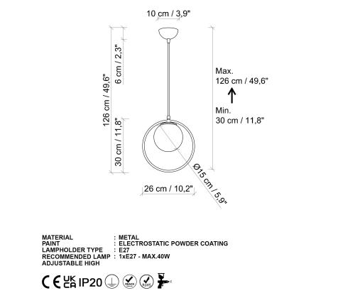 Valaisimet Dolunay - 4492