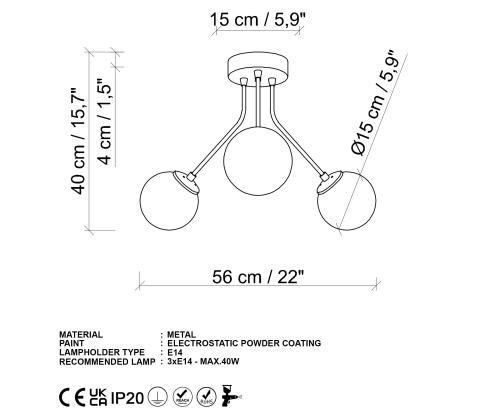 Valaistus Orıon - 13956