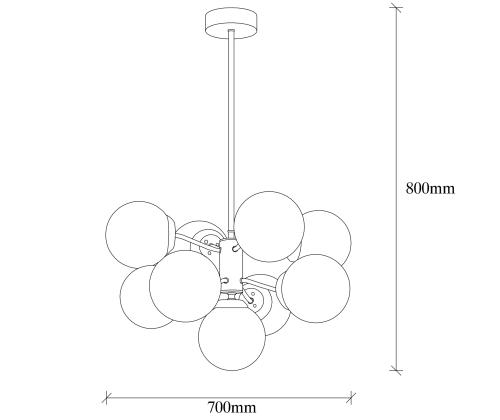 Valaisimet Mudoni-MR-836-1