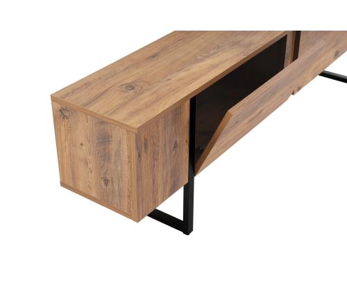 TV laud Serenity - Atlantin mänty, musta