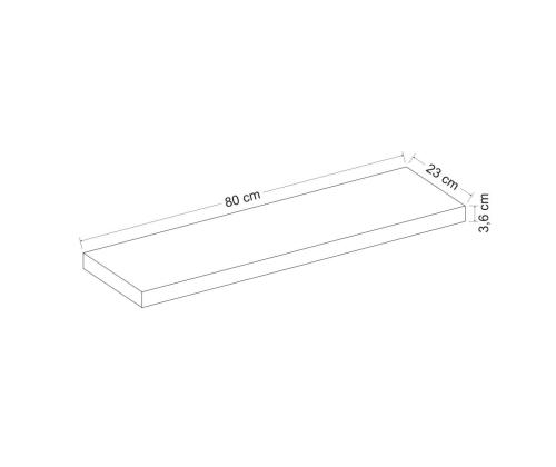 Seinäliukuovi Gizli 80 - Musta