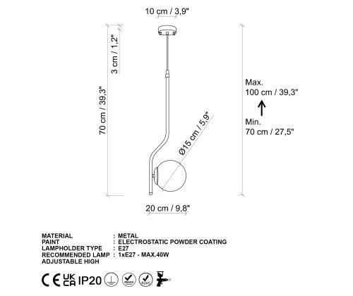 Valaisimet Tulıp - 13818