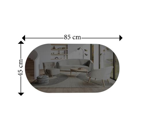 Peilipinnat - Tummanharmaa, kultainen