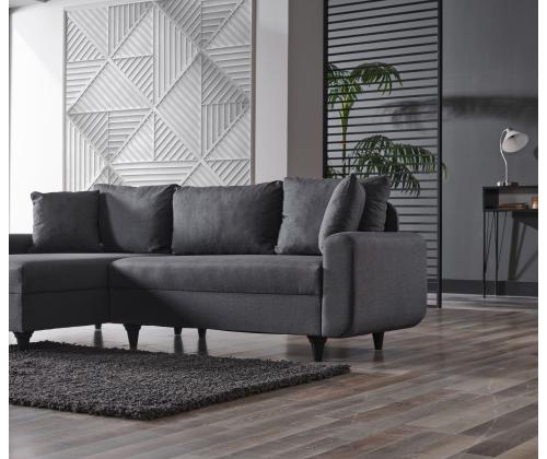 Sohva Flavia - Tummanharmaa