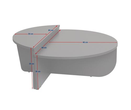 Sohvapöytä Orion - Valkoinen