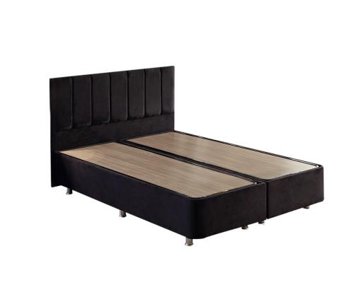 Ela Double - Musta (160 x 200)