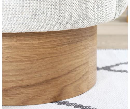 Barren Puf - vaaleanharmaa