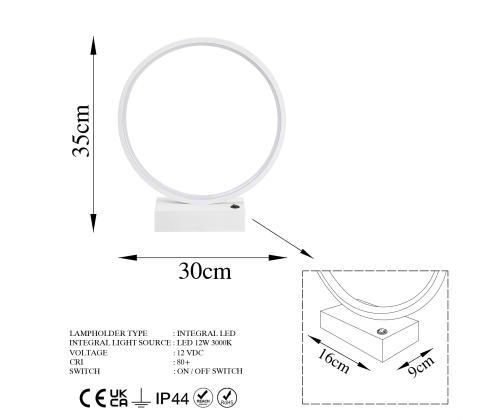 Halka pöytävalaisin - 13308