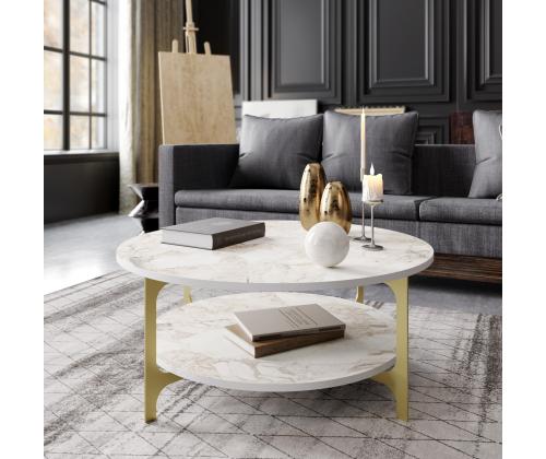 Sohvapöytä Versy - Kulta