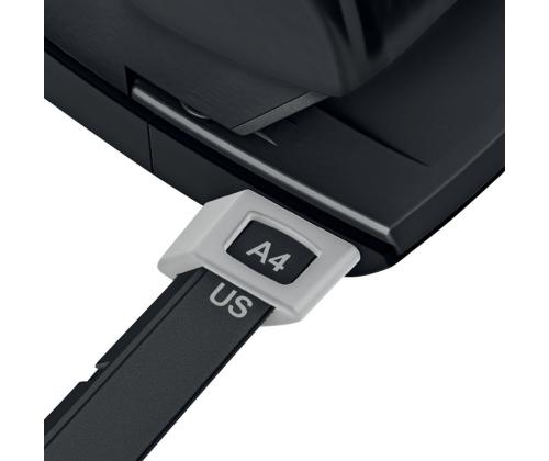 Lävistäjä Leitz NeXXt Recycle musta kapasiteeti 30 arkkia