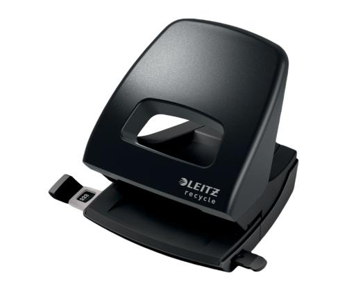 Lävistäjä Leitz NeXXt Recycle musta kapasiteeti 30 arkkia