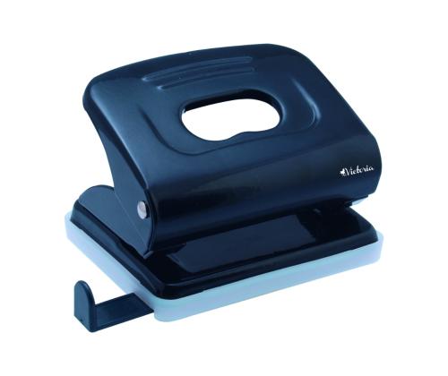 Lävistäjä 2,0 mm Victoria kapasiteeti 16 arkkia, musta